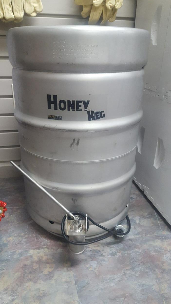 HH-300 Stainless Steel Honey Keg   Beekeeping
