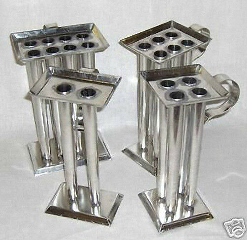 8 TUBE TAPER Metal Candle Mold (10 inch Tapers)