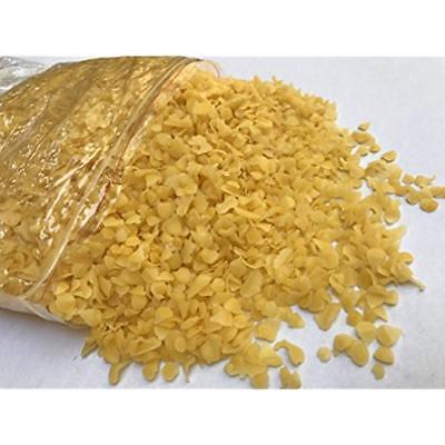 Wax Beeswax 100% Pure- Yellow Pastilles (2 Lbs) Health 