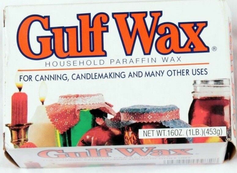 Gulf Wax Pure Household Paraffin Wax, 1 Lbs - BRAND NEW!! A21-21