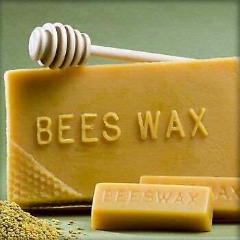 1LB Raw Yellow Beeswax unbleached Great for many uses