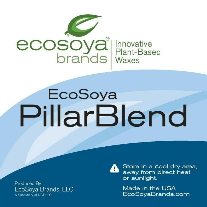 EcoSoya Pillar Blend for Votives/ Wax Melts/ and Pillars (5) Pounds