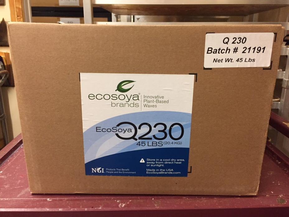 EcoSoya Q230 Soy Wax 45lbs - (11 boxes available) - Candles/Candle Making
