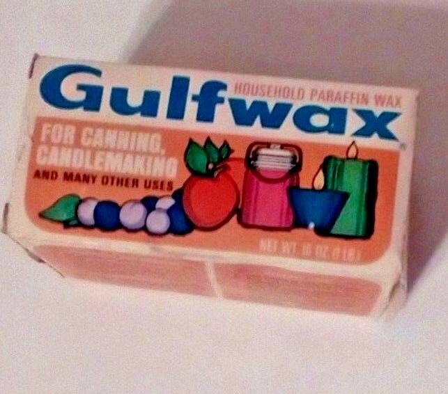 Gulf Wax Pure Paraffin Wax, 1 Lbs 4 Bars In A Box.