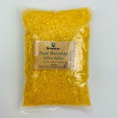 Beeswax Wax Pastilles, Yellow, 100% Pure 16 Oz Health 