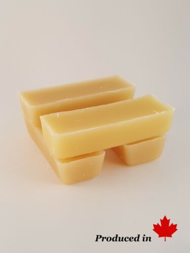100% Pure Canadian Beeswax 4 - 1oz bars (4oz total) Cosmetics, crafts & more.