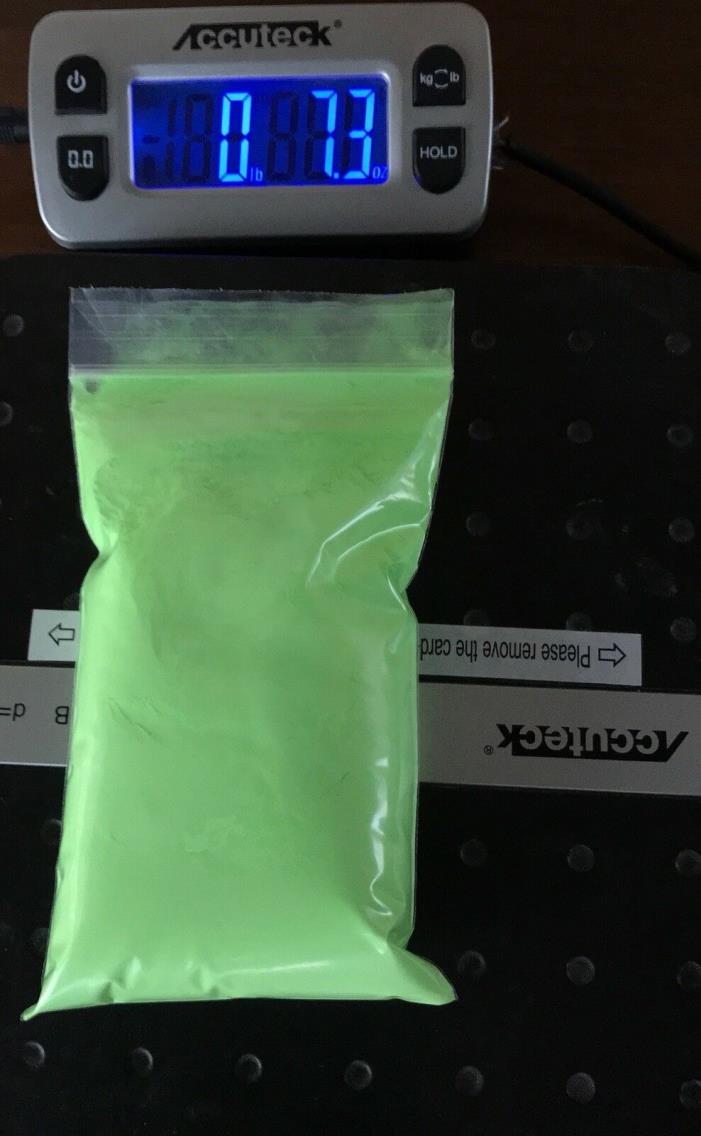 Glow Dust Pigment Powder Green Glows Green 200g/7.3 Oz