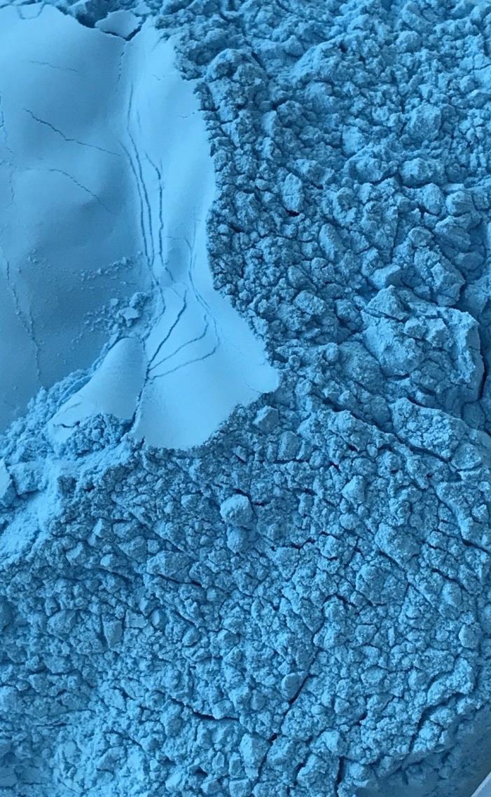 Very Fine 20um Glow Pigment Powder Blue Glows Blue 200g/7.3 Oz