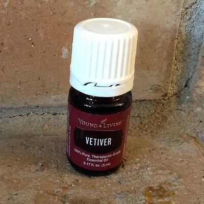 Young Living VETIVER - 5ml Essential Oil Therapeutic Grade - New!