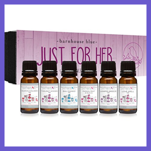 Just For Her Gift Set Of 6 Premium Fragrance Oils Guava Colada Type Twilight Woo