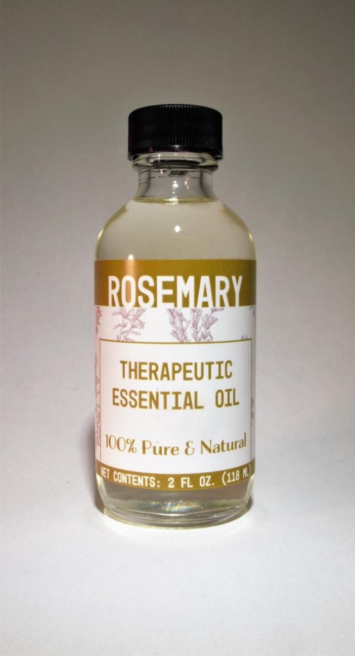 Rosemary Essential Oil - 2 oz (59 mL)  Pure & Natural US SELLER - FREE SHIPPING