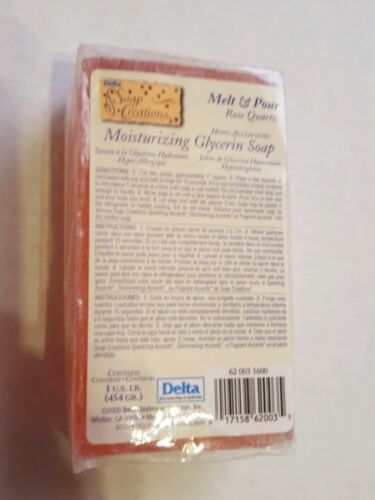 Melt & Pour Soap Rose Quartz Moisturizing Glycerin Soap 1 lb