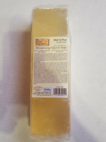 Melt & Pour Soap Crystal Clear Moisturizing Glycerin Soap 2 lbs