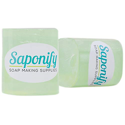 Saponify 2LB Aloe Melt and Pour Soap Base - Make Your Own Gentle Glycerine Soaps