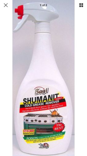 SHUMANIT  Cold Grease Remover 26.4 Fl Oz.