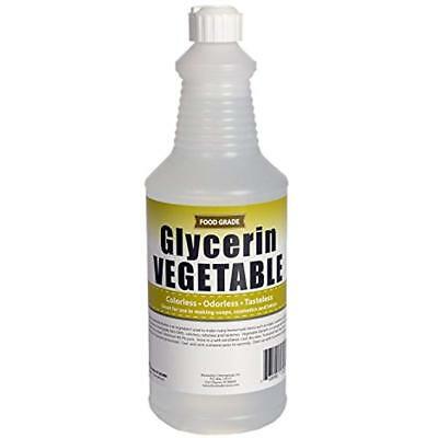 Soap Making Vegetable Glycerin - 1 Quart (32oz) All Natural, Kosher, USP Grade