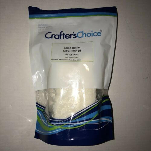 Crafters Choice Shea Butter 16 oz. Package has been opened and a small bit used