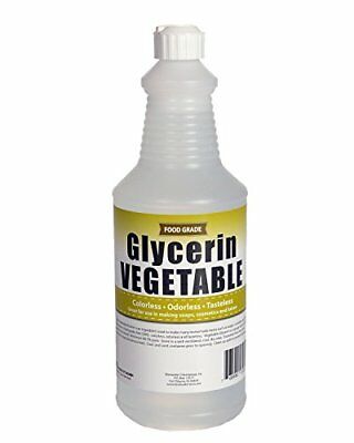 Vegetable Glycerin 1 Quart 32Oz All Natural Kosher USP Grade Food Liquid