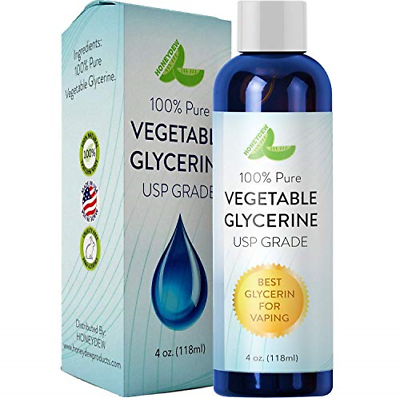 100% Pure Vegetable Glycerin USP Grade For Skin Care Moisturizer Cleanser Dry