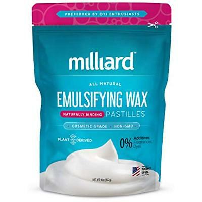 NON-GMO Skin Care Emulsifying Wax Pastilles NF 8 OZ. Resealable Freshness Bag