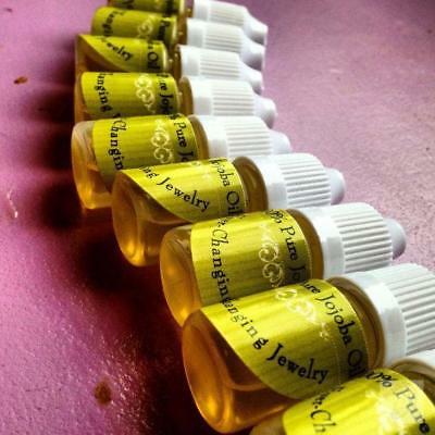 2 Bottles of 100% Pure Jojoba Oil - 5ml