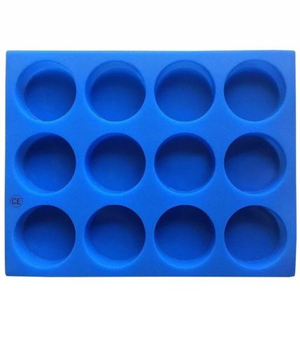 Soap Shaving Mold Sample Mold 4 Oz Bars Round Bar Crafters Elements Brand New