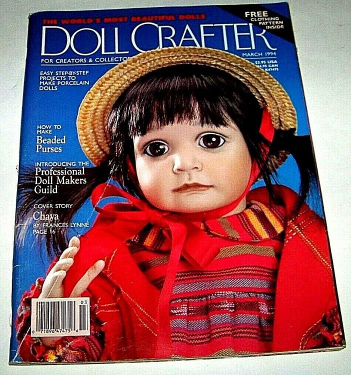 Doll Crafter Magazine    March 1994    Unused 22