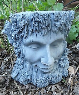 Latex tree face mold pedestal log mold mould