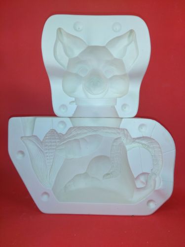 Ceramichrome C-2627 Pig Tea Pot w/Lid Ceramic or Porcelain Slip Casting Molds