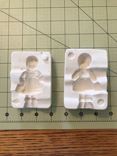 Duncan Young Baby Girl Child Ceramic Mold T11 Vintage 1975
