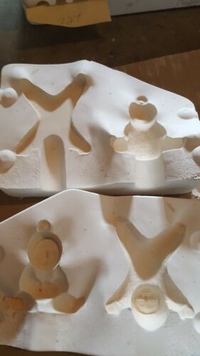 ceramic mold, snow babies 882