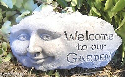 Welcome face rock mold latex w plastic backup mold plaster concrete