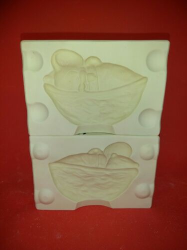 Alberta's Mold Walnut Porcelain or Ceramic Slip Casting Molds