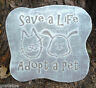 Animal cast dog pet plaque mold garden ornament stepping stone mould