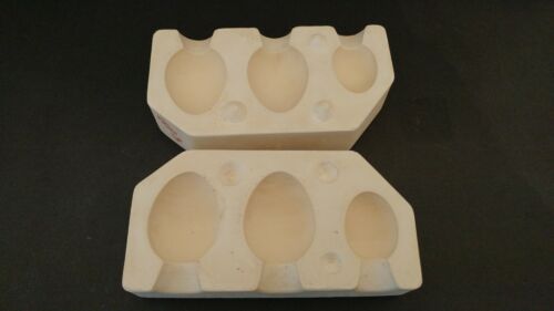 Tree House Ceramic Mold 105 Three Eggs