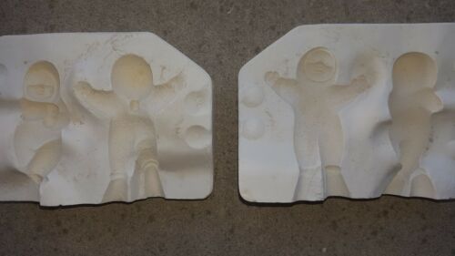 ceramic mold, snowbabies 1412