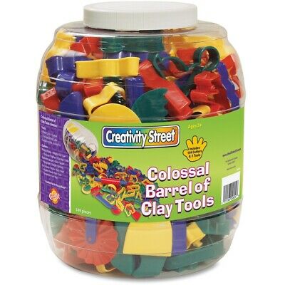 Creativity Street Colossal Barrel of Clay Tools - 144 / Each - Assorted -
