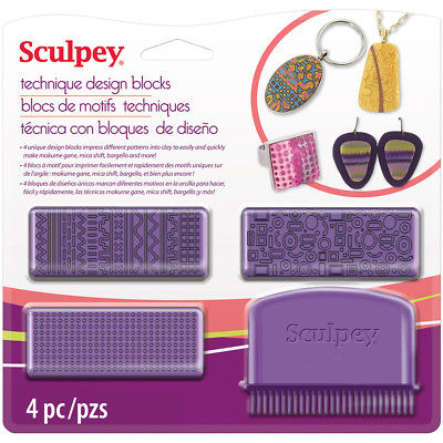 Sculpey Technique Design Blocks- ASTECH01