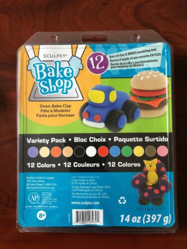 Sculpey Bake Shop Oven-Bake Clay Kit-Assorted Colors