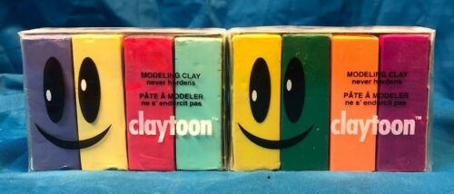 VAN AKEN INTERNATIONAL CLAYTOON MODELING CLAY 2 - 1LB 4 PACK CIRCUS COLOR SET