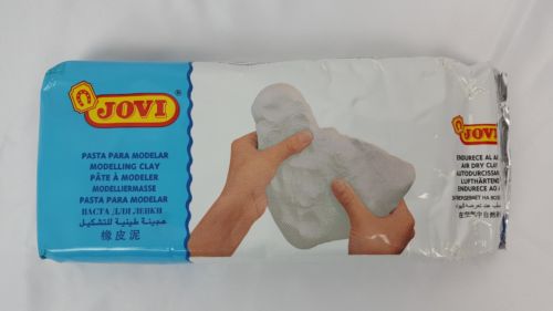 Jovi White Modeling Clay 1KG Polymer Block Air Drying/Dry Sculpting Molding New