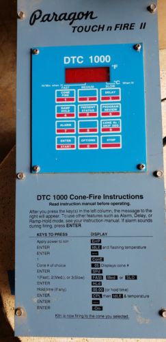 Paragon Programmable Kiln Controller DTC 1000