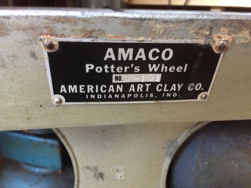 Amaco Pottery Wheel