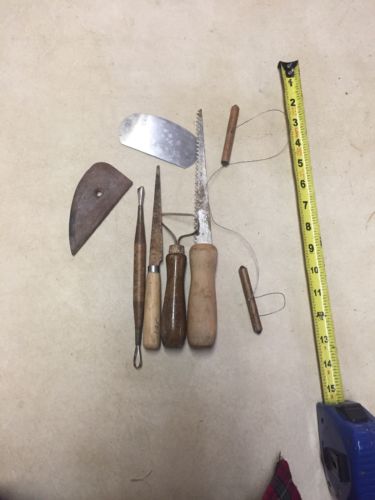 Vintage Lot Of Clay/Pottery Tools