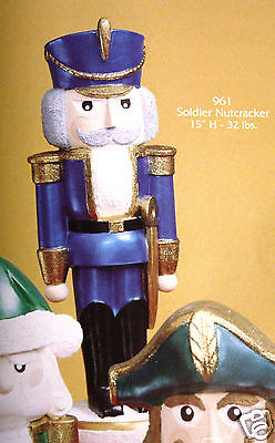 Ceramic Bisque Soldier Nutcracker with Sword Gare 961 U-Paint Ready To Paint