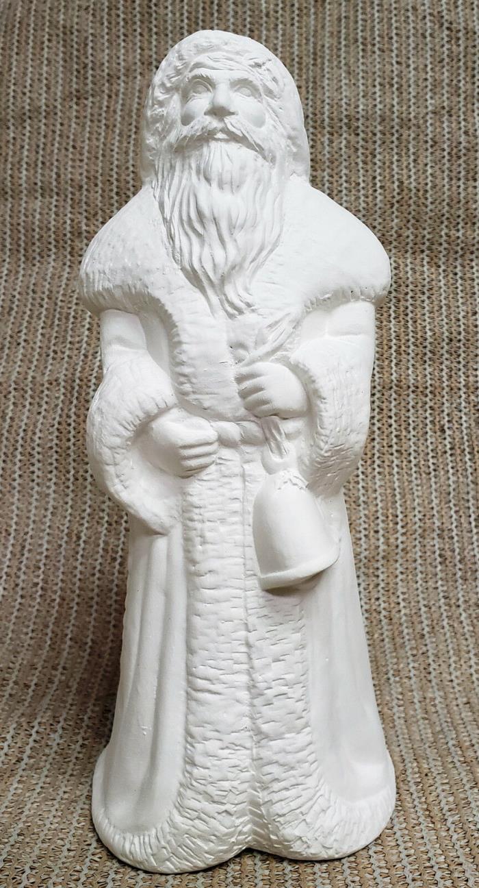 Ceramic Bisque Old World Santa Duncan Mold 0288C U-Paint Ready To Paint