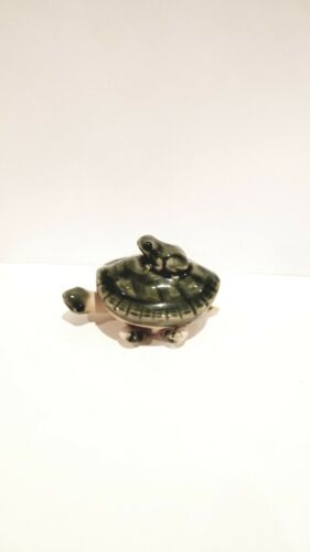 Ceramic turtle ornament