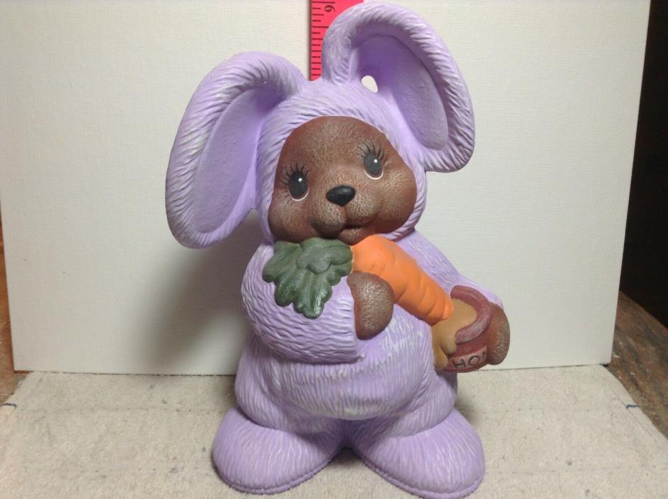Hand Painted Easter Bunny Boy Bear 8