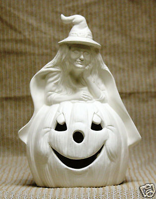 Ceramic Bisque Zelda the Witch Donas Mold 564 U-Paint Ready To Paint