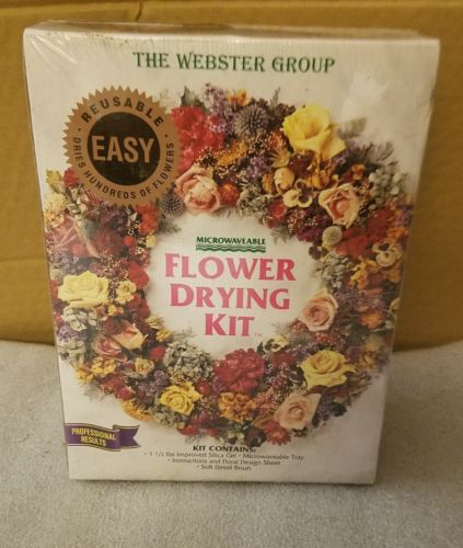 Flower Drying Kit Webster Group Microwaveable Silica Gel Professional Results